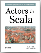 Actors in Scala cover