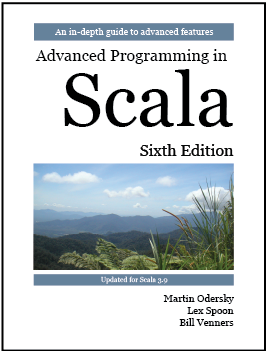 Advanced Programming in Scala cover