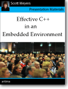 Effective C++ in an Embedded Environment cover