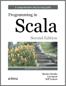 front cover Programming in Scala